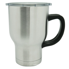 Taza de vacío automático de acero inoxidable con mango 580ml